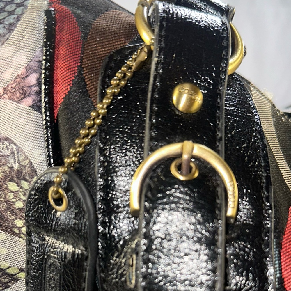 Coach Vintage Multi Patch Patchwork 1941 Hobo 2 S… - image 8